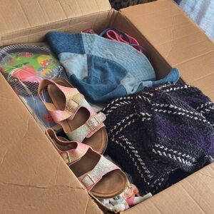 Universal Thread Kids Denim Patchwork Hat